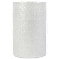Online 12 in. x 60 ft. 0.5 in. Thick Perforated Every 12 in. Bubble Packaging - Clear Mailing, Packing & Shipping