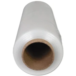 Hot 18 in. x 1500 ft. 12 mic 47-Gauge High-Performance Handwrap Film - Clear (4/Carton) Cleaning & Janitorial Supplies