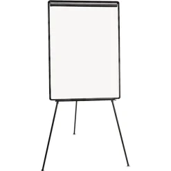 Best 29 in. x 41 in. Tripod-Style Dry Erase Easel - White/Easel Office Presentation Supplies