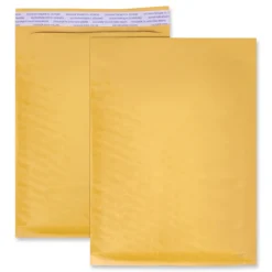 Best 4 x 8 Peel Seal Strip Cushioned Mailer, Extension Flap, Self-Adhesive Closure (500/Carton) Mailing, Packing & Shipping