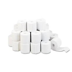 Sale Impact/Inkjet Print 0.5 in. Core 2.25 in. x 130 ft. Bond Paper Rolls - White (100/Carton) Paper & Printables