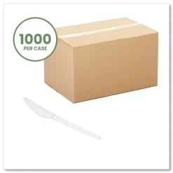 Sale Compostable CPLA Cutlery Knife - White (1000/Carton) Tabletop And Serveware