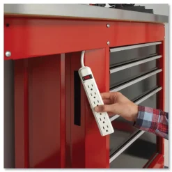 Clearance 2 in. x 15 ft. Industrial-Strength Heavy-Duty Fasteners with Dispenser Box - Black (1-Roll) Tapes & Adhesives