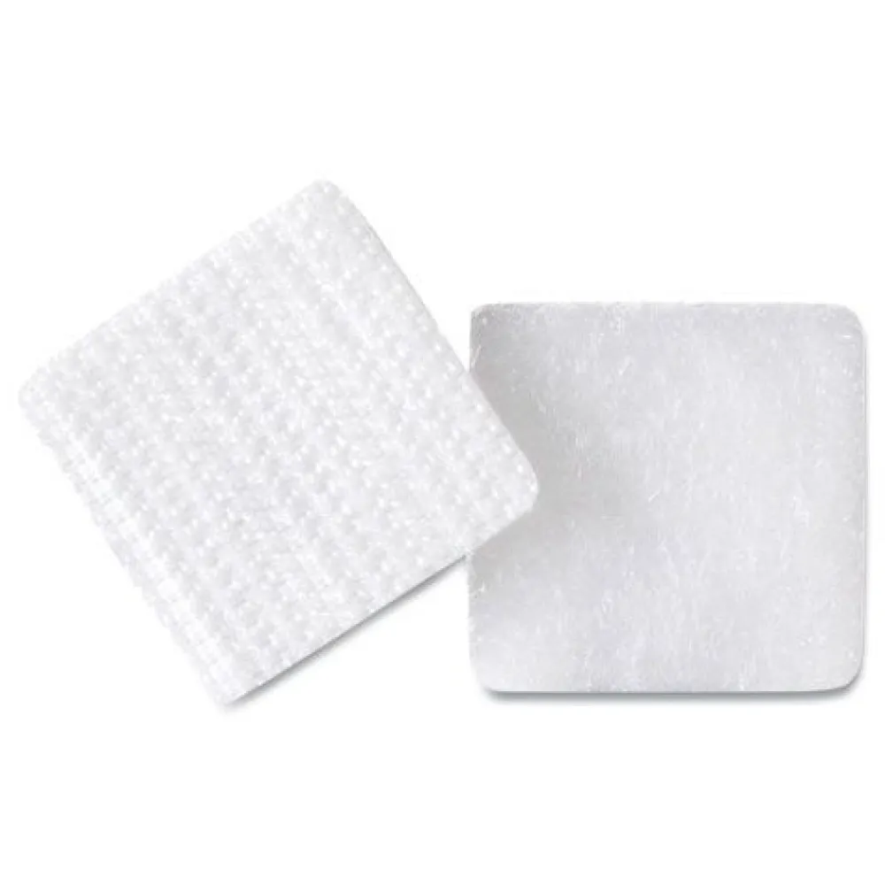 Sale 0.88 in. x 0.88 in. Removable Adhesive Sticky-Back Fasteners - White (12/Pack) Paper Clips, Binder Clips, & Fasteners