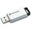 Clearance 128 GB Store 'n' Go Secure Pro USB Flash Drive with AES 256 Encryption - Silver Office Electronics & Batteries