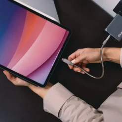 New 100 Watts 4-Port GaN Wall Charger - Black/Gray Office Electronics & Batteries