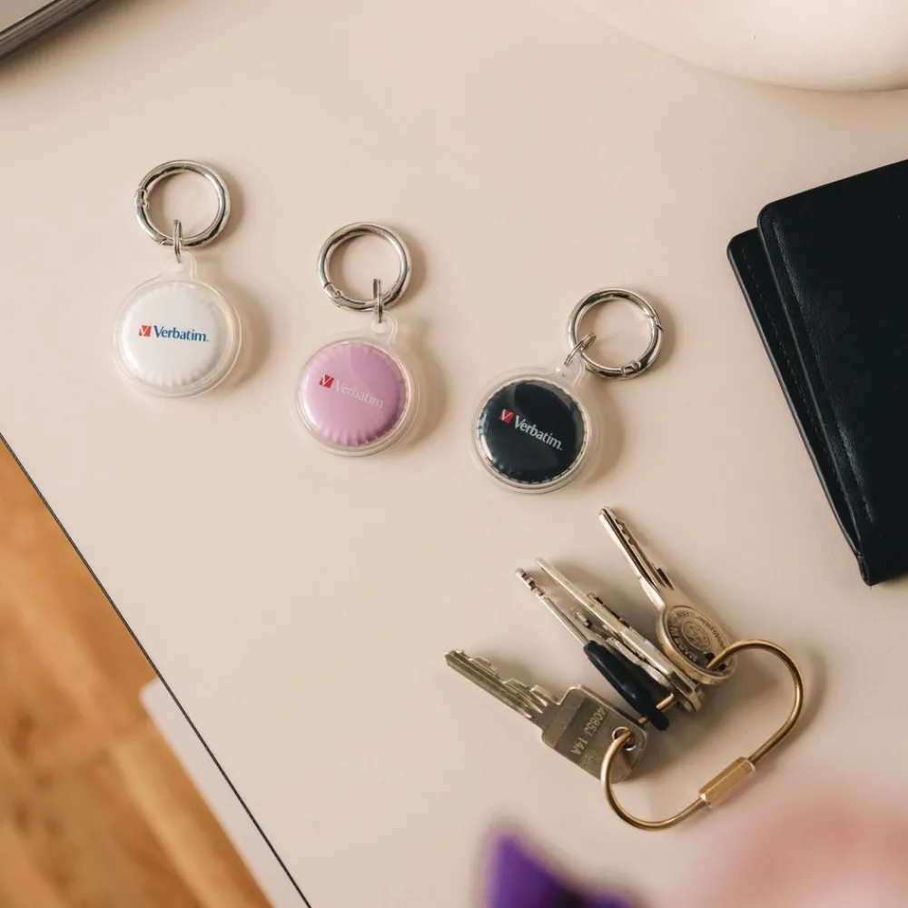 Best My Finder Bluetooth Coin Tracker for Apple iOS - Black/Purple/White (3/Pack) Office Electronics & Batteries