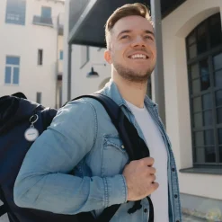 Best My Finder Bluetooth Coin Tracker for Apple iOS - Black/Purple/White (3/Pack) Office Electronics & Batteries