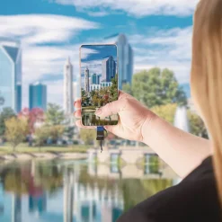 Online Store n' Go Dual USB 3.2 Gen 1 Flash Drive for USB-C Devices - Blue Office Electronics & Batteries