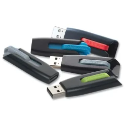 Hot Store 'n' Go V3 16 GB USB 3.0 Drive - Black/Gray Office Electronics & Batteries