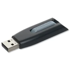 New Store 'n' Go V3 8 GB USB 3.0 Drive - Black/Gray Office Electronics & Batteries