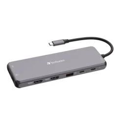 Online USB-C Pro Multiport Hub CMH 13 Port - Gray Office Electronics & Batteries