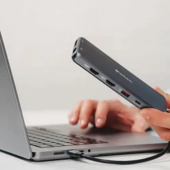 Online USB-C Pro Multiport Hub CMH 13 Port - Gray Office Electronics & Batteries