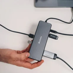 Online USB-C Pro Multiport Hub CMH 13 Port - Gray Office Electronics & Batteries