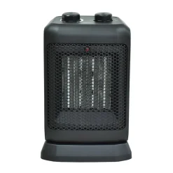1500/750 Watts 10 in. Oscillating Ceramic Heater Heaters