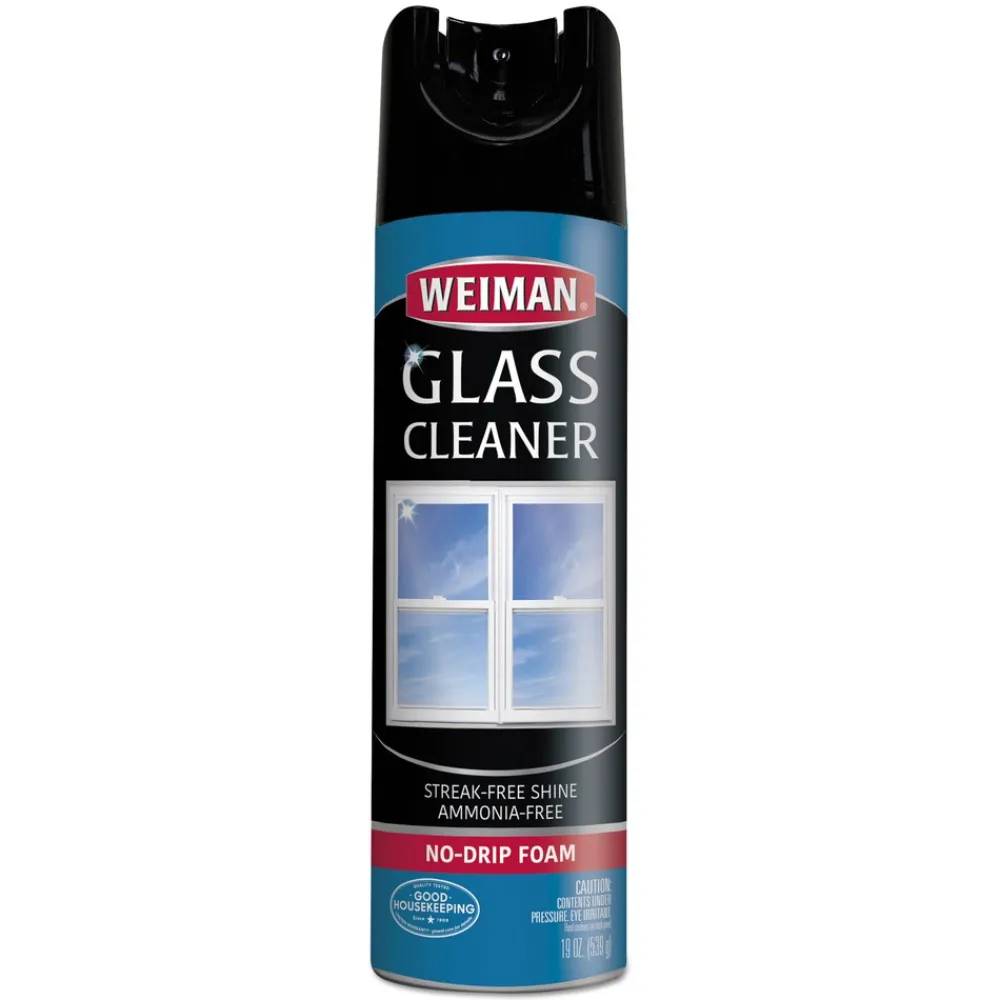 Clearance 19 oz. Aerosol Spray Can Foaming Glass Cleaner Cleaning & Janitorial Supplies