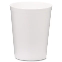 Hot 222001 32 oz Tall Style Foam Bowls - White (250/Carton) Tabletop And Serveware