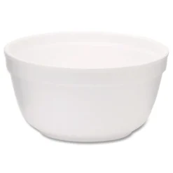Sale 12 oz Squat Style Foam Bowls - White (1000/Carton) Tabletop And Serveware