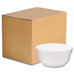 Sale 12 oz Squat Style Foam Bowls - White (1000/Carton) Tabletop And Serveware