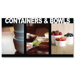 Sale 4 oz Tall Style Foam Bowls - White (1000/Carton) Tabletop And Serveware