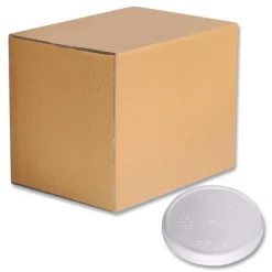 Best Plastic Lids for 8 oz to 16 oz Cups/5 oz to 10 oz Bowls - White (500/Carton) Tabletop And Serveware