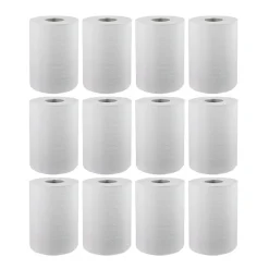 Discount WIN109 1-Ply 8 in. x 350 ft. Hardwound Paper Towel Rolls - White (12 Rolls/Carton) Paper & Dispensers