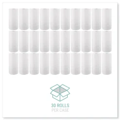 Clearance WIN1220CT 11 in. x 8.8 in. 2-Ply Kitchen Roll Towels - White (30 Rolls/Carton) Paper & Dispensers