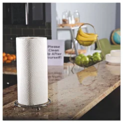 Clearance WIN1220CT 11 in. x 8.8 in. 2-Ply Kitchen Roll Towels - White (30 Rolls/Carton) Paper & Dispensers