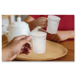 Outlet 8 oz Classicware Plastic Coffee Mugs - White (192/Carton) Tabletop And Serveware