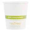 New 10 oz. NoTree Paper Hot Cups - Natural (1000/Carton) Tabletop And Serveware
