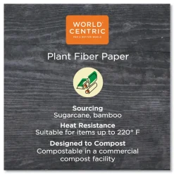 New 10 oz. NoTree Paper Hot Cups - Natural (1000/Carton) Tabletop And Serveware