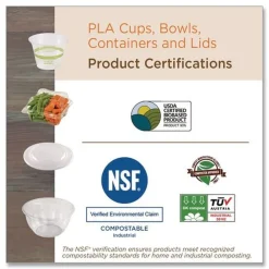 Discount 9 oz PLA Plastic Cold Cups - Clear (1000/Carton) Tabletop And Serveware