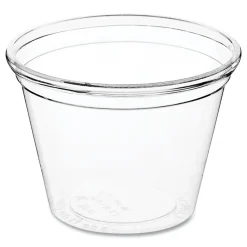 Online 1 oz PLA Plastic Cold Cups - Clear (3000/Carton) Tabletop And Serveware