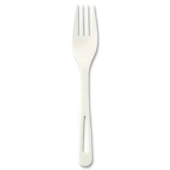 Discount FO-PS-6DP Cutlery Dispenser Plastic Fork Refills - White (10/Carton) Tabletop And Serveware
