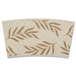 Clearance Hot Cup Sleeves Fits 8 oz. Cups - Natural (1000/Carton) Tabletop And Serveware