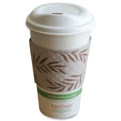 Clearance Hot Cup Sleeves Fits 8 oz. Cups - Natural (1000/Carton) Tabletop And Serveware