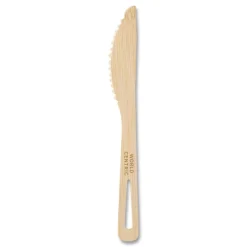 Best KN-BB-67 6.7 in. Bamboo Cutlery Knife - Natural (2000/Carton) Tabletop And Serveware