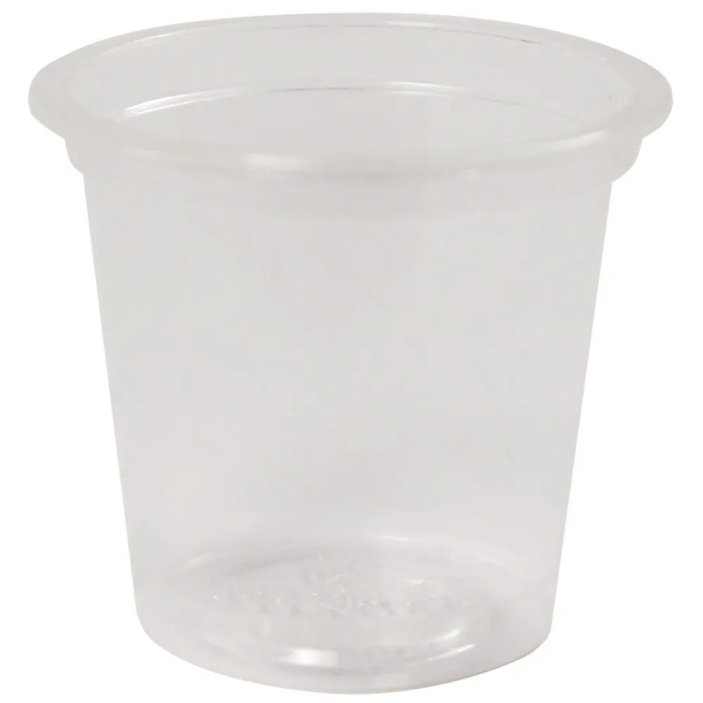 Best PLA Clear Cold Cups 1 oz Plastic Clear 3000/Carton Tabletop And Serveware