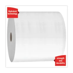 Outlet 13.4 in. x 9.8 in. Jumbo Roll X50 Cloths - White (1100/Roll) Cleaning & Janitorial Supplies