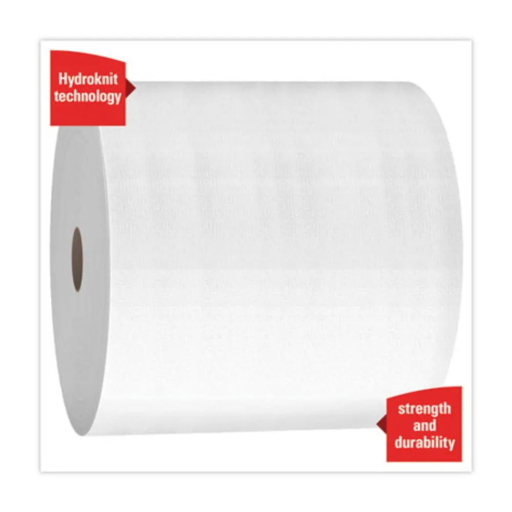 Outlet 13.4 in. x 9.8 in. Jumbo Roll X50 Cloths - White (1100/Roll) Cleaning & Janitorial Supplies
