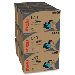 Clearance 10.8 in. x 10 in. POP-UP Box L40 Towels - White (810/Carton) Cleaning & Janitorial Supplies