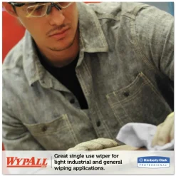 Outlet 176/Box L20 Brag Box Wipers - White Paper & Dispensers