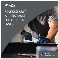 Clearance L40 1/4 Fold 12.5 in. x 12 in. Towels - White (56/Box, 18 Packs/Carton) Cleaning & Janitorial Supplies