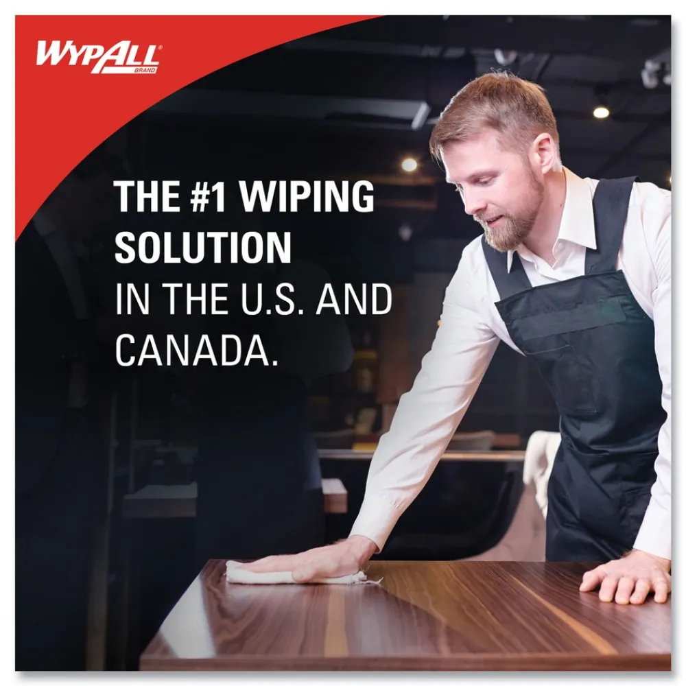 Online L10 9.1 in. x 10.25 in. Windshield Towels - Light Blue (224/Pack, 10 Packs/Carton) Cleaning & Janitorial Supplies