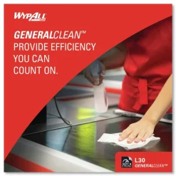 Hot L30 Quarter Fold 12.5 in. x 12 in. Towels (90/Polypack, 12 Polypacks/Carton) Paper & Dispensers