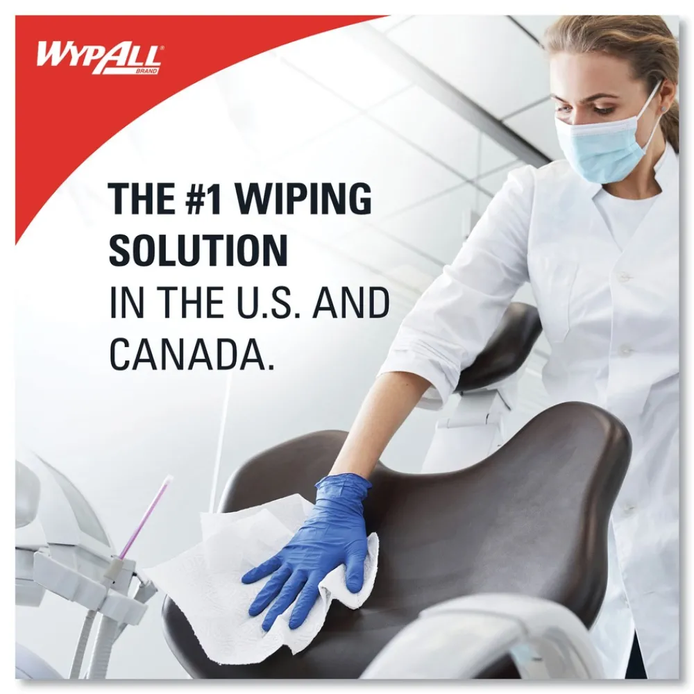 New WetTask Customizable Wet Wiping System Critical Clean Wipers for Bleach/Disinfectants/Sanitizers with Bucket (540/Carton) Cleaning & Janitorial Supplies
