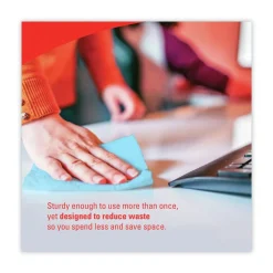 Discount X60 13.5 in. x 19.6 in. Cloths - Small, Blue (130/Roll, 6 Rolls/Carton) Cleaning & Janitorial Supplies