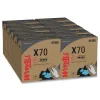Hot X70 9-1/10 in. x 16-4/5 in. Cloths - White (100/Box 10 Boxes/Carton) Cleaning & Janitorial Supplies
