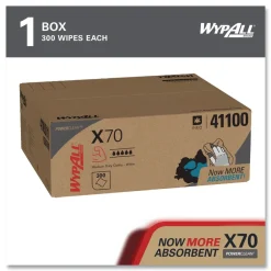 Best X70 Flat Sheet 14.9 in. x 16.6 in. Cloths - White (300/Carton) Cleaning & Janitorial Supplies