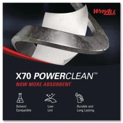 Best X70 Flat Sheet 14.9 in. x 16.6 in. Cloths - White (300/Carton) Cleaning & Janitorial Supplies